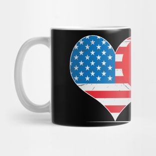 Half American Cuban Flag Mug